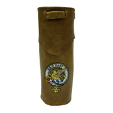 Handmade Genuine Leather Embroidered Medium Whisky Tote bag