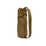 Handmade Genuine Leather Embroidered Medium Whisky Tote bag