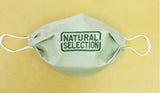 Khaki Face Mask Natural Selection Embroidered